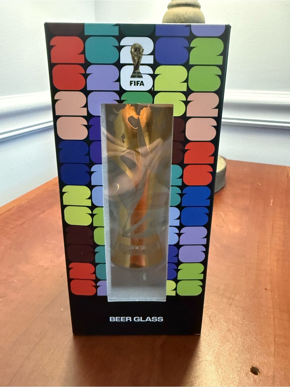 FIFA Gold Accent Beer Glass - Limited Edition